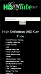 Mobile Screenshot of hdgaytube.com